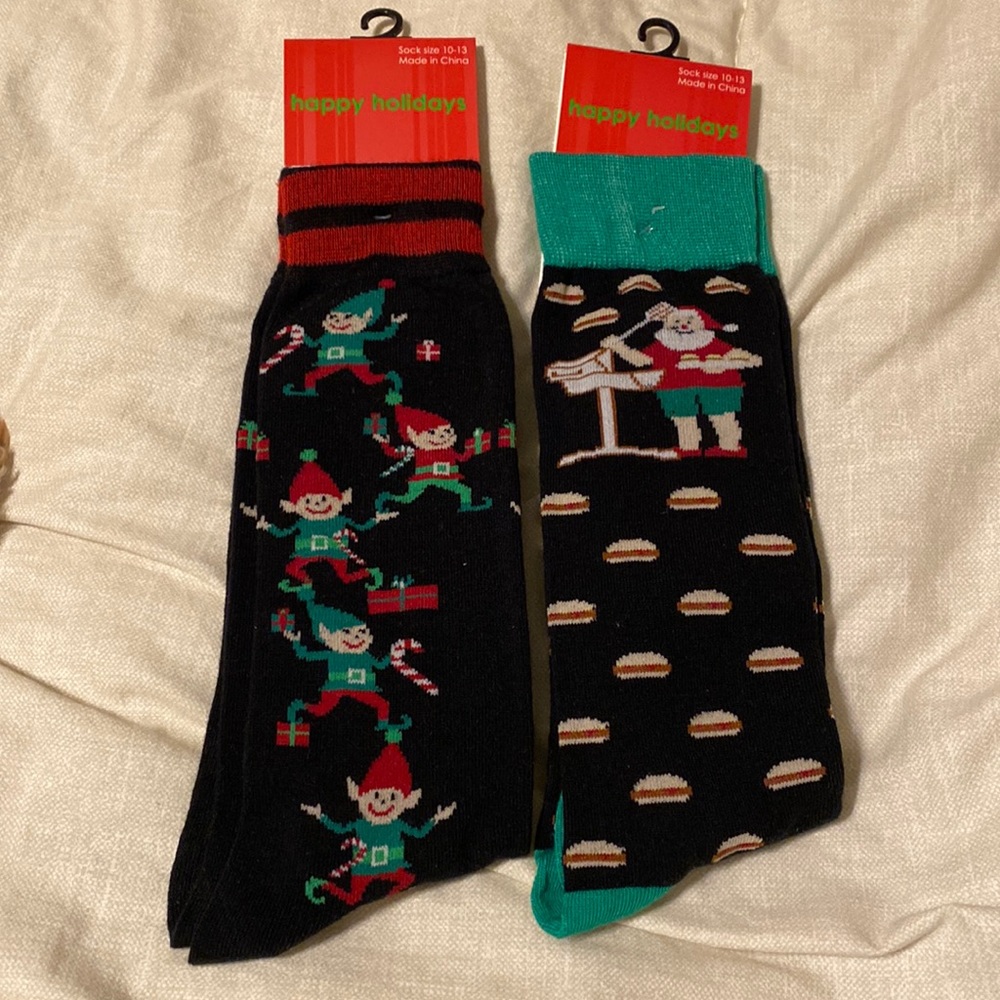 Christmas Holiday Socks NEW